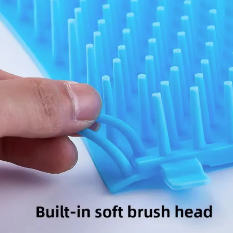Portable Dog Paw Cleaner Cup — Soft Silicone Bristles, 3 Sizes & Colors