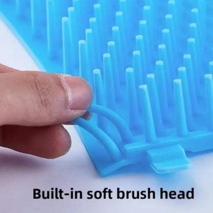 Portable Dog Paw Cleaner Cup — Soft Silicone Bristles, 3 Sizes & Colors