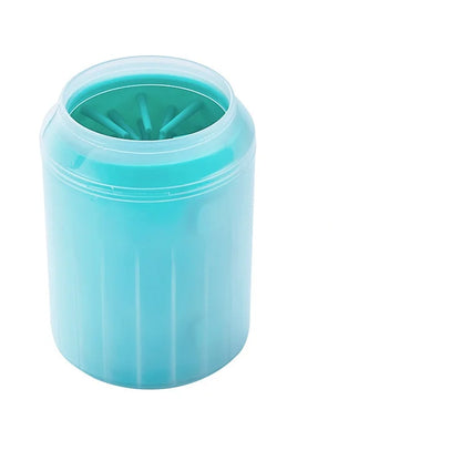 Portable Dog Paw Cleaner Cup — Soft Silicone Bristles, 3 Sizes & Colors