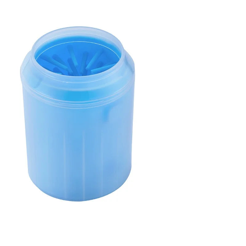 Portable Dog Paw Cleaner Cup — Soft Silicone Bristles, 3 Sizes & Colors